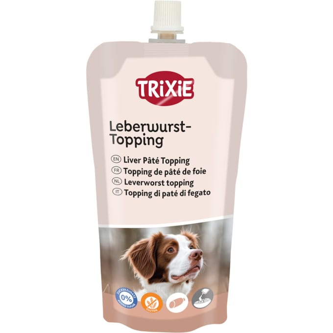 300 ml Trixie Leverworst-Topping Hondensnacks