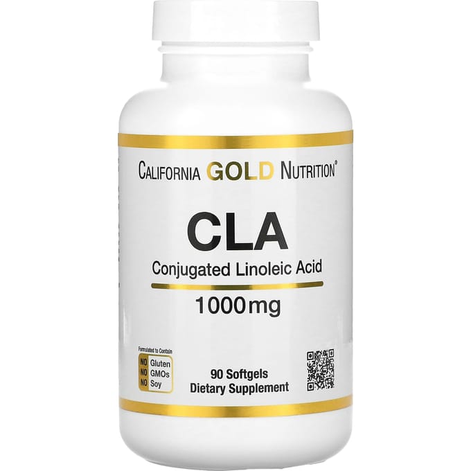 California Gold Nutrition, CLA, Clarinol, Complex Linolzuur, 1.000 mg, 90 Softgels