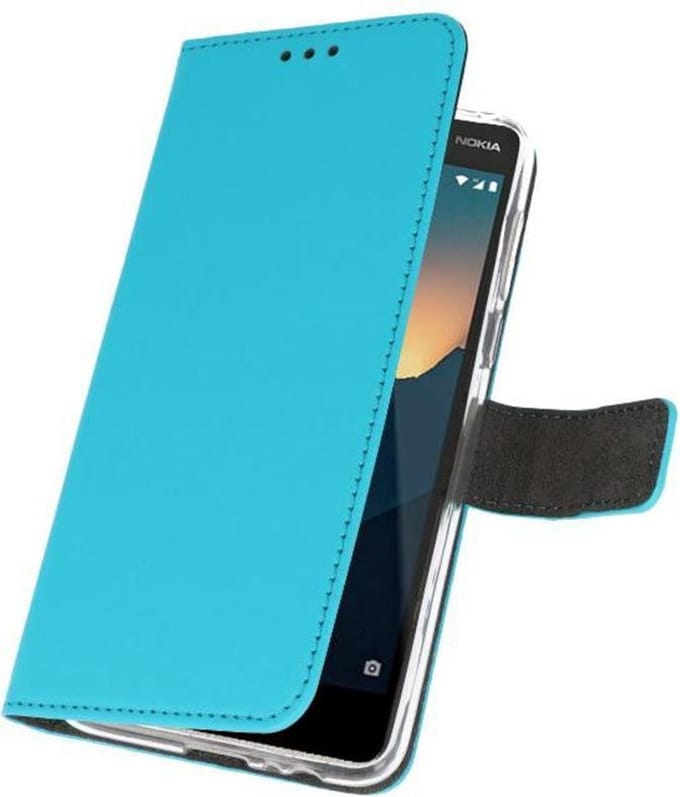 Bestcases Pasjeshouder Telefoonhoesje Nokia 2.1 - Blauw