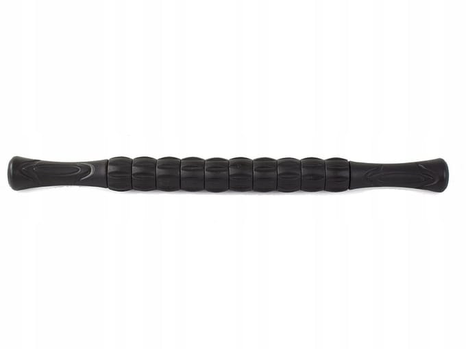 Spier Massage Roller - Stick roller - Trigger Point - Vermindering Spierpijn - Verkleefde Spieren - Kramp en Stijfheid - Zwart
