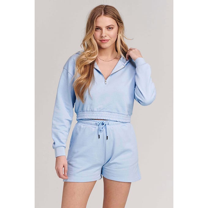Shiwi Ladies Quito Hoodie Light Summer Blue Größe: M | Kaputzenpullis Outlet | Damen | Blau