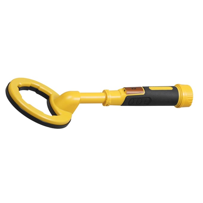 Metaaldetector IP68 Waterdicht Draagbaar Handheld 3 Modi Gevoelige Pulsinductie Metaalzoeker yellow