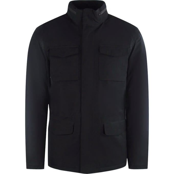 Aquascutum Active Field Jacket Zwarte Jas