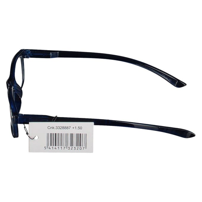 Pharma Glasses Leesbril Donker Blauw +1.50 1 Bril