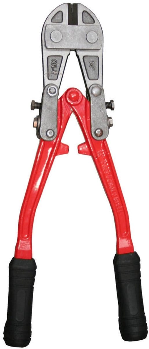 Benson Betonschaar - Heavy Duty - Korte Neus - 36 cm - Rood