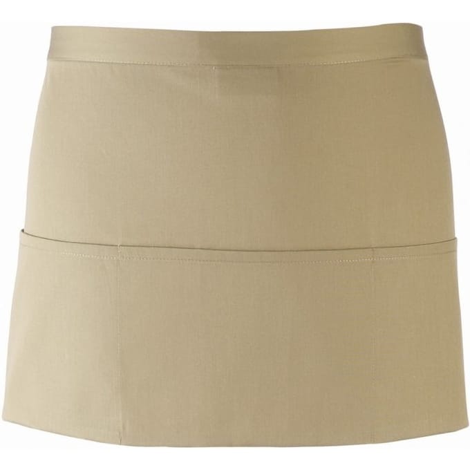 Premier Dames/Dames Kleuren 3 Zakschort / Werkkleding (Khaki)