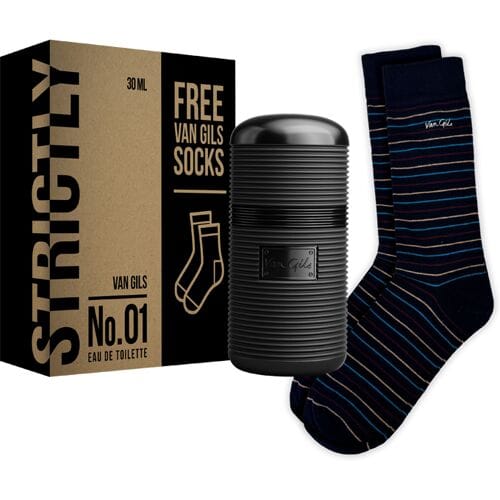 Van Gils Strictly No.01 eau de toilette 30 ml + Van Gils sokken geschenkset