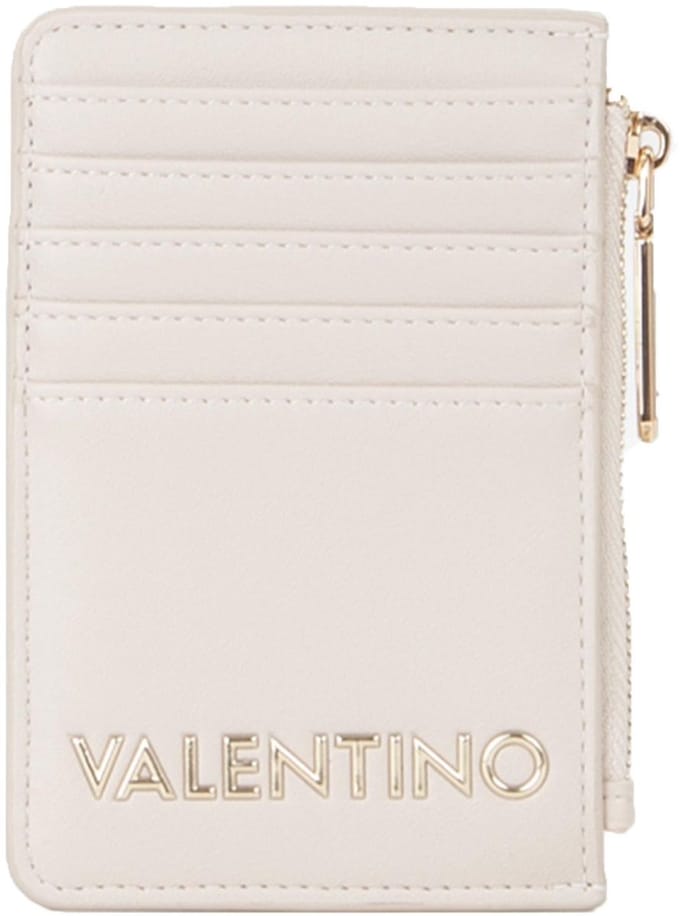 VALENTINO kaarthouder Fosca Re Card Holder Ecru crème