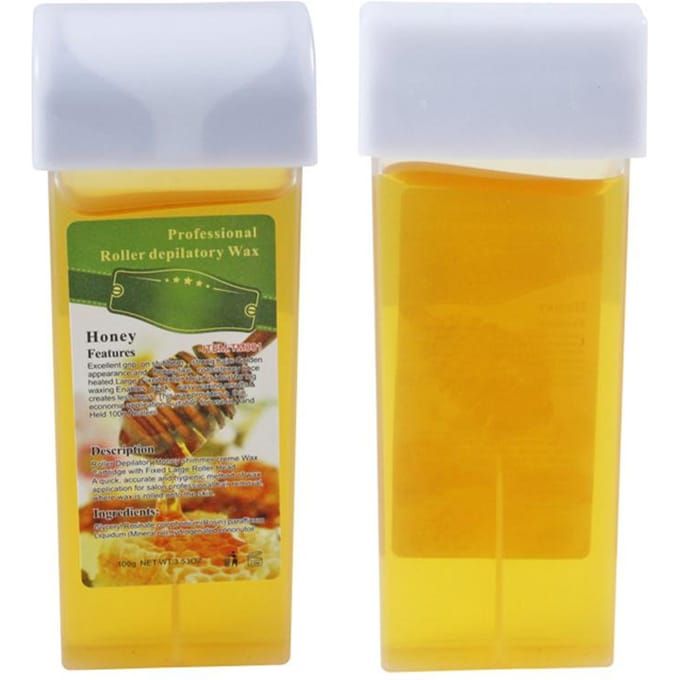 100g ontharingswascartridge ontharingscrème bijenwas roll-on hete was