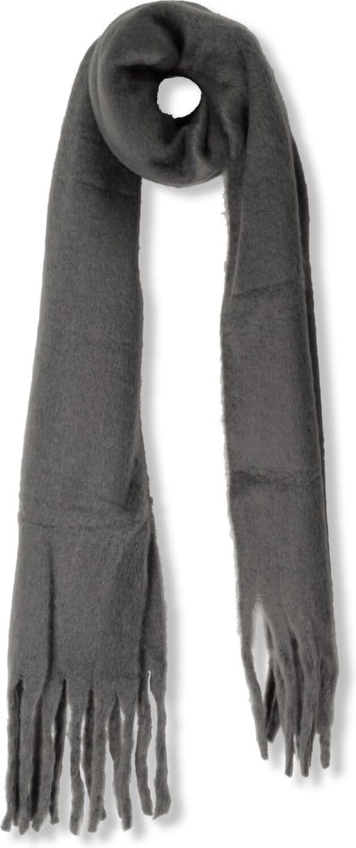 Modström Arismd Scarf Sjaals Dames - Grijs - Maat ONESIZE