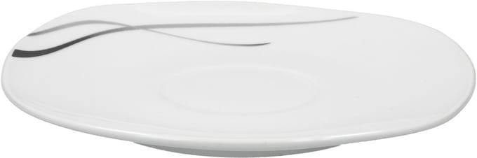 Zilveren Nacht koffie schotel 14.5cm