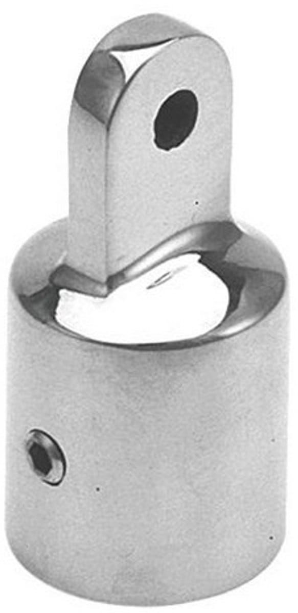 BREG Eindstuk voor biminitop of buiskap - RVS - 30mm