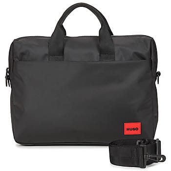 HUGO business tas laptoptas met laptopvak Ethon 3.0 Document Case Black zwart