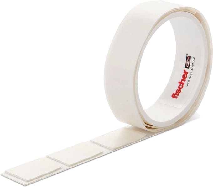 Fischer 545956 Dubbelzijdige kleefpads 19 stuk(s)