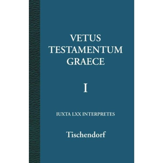Vetus Testamentum Graece / 1 - C. Tischendorf