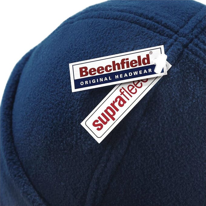 Beechfield Dames/Dames Suprafleece Anti-Pilling Winter / Skimuts (Franse marine)
