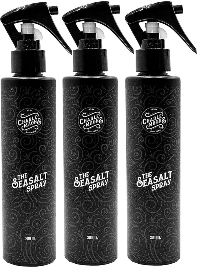 Charlemagne Zoutwaterspray voor Haar - Medium - 3-pack