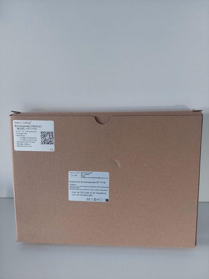 Videofoon Set - Deurcamera Intercom - Veilig Thuis - Nachtzicht Functie - 9 Inch Scherm