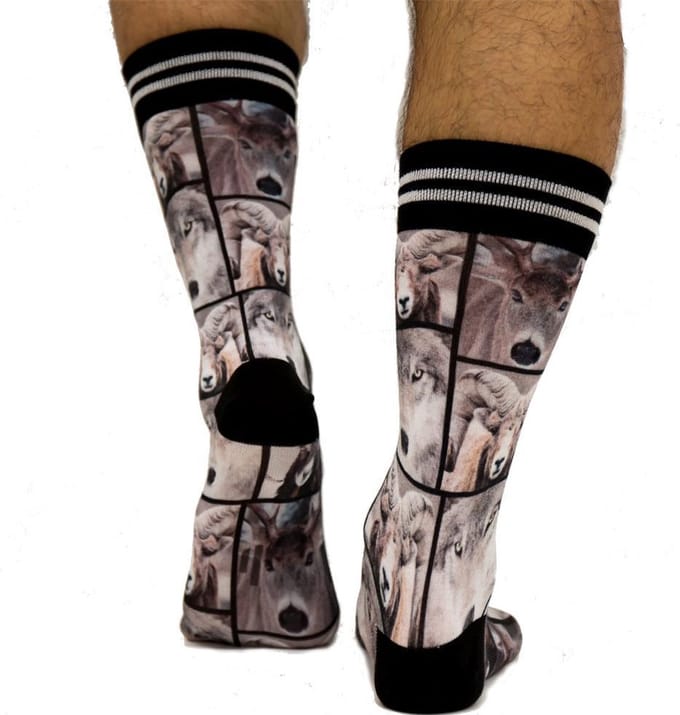 Sock My Winter animals- Herensok – Katoen – geprinte sok 39/42
