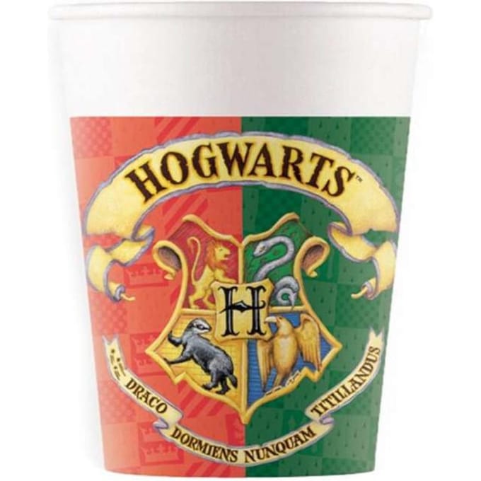 Procos Bekers Harry Potter Junior 200 Ml Karton Rood 8 Stuks