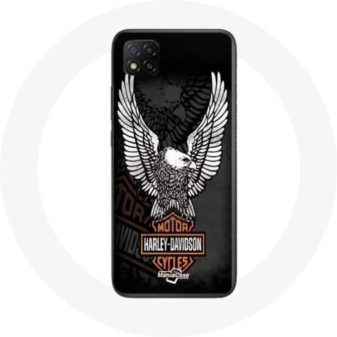 Xiaomi Redmi 9C Case Harley Davidson-motorfietsen