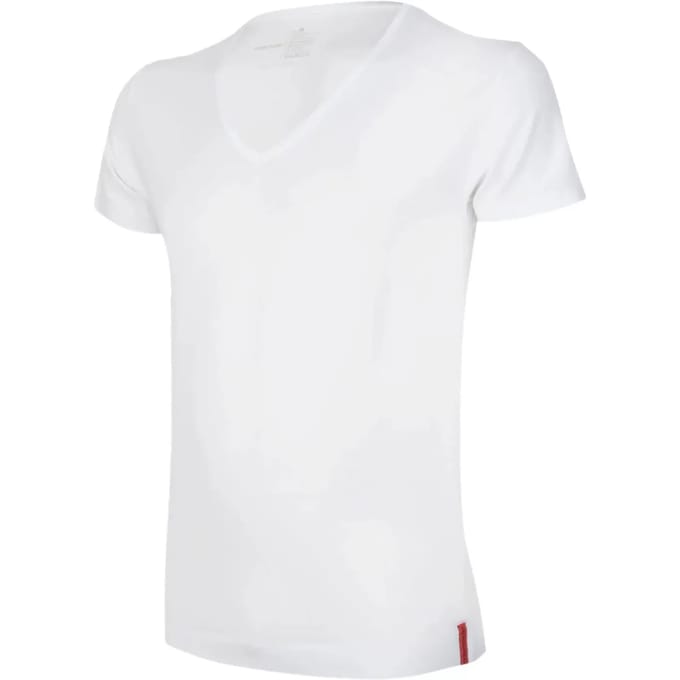 T-shirt met V-hals Undiemeister