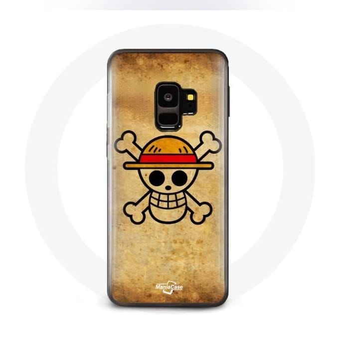 Case voor Samsung Galaxy S9 plus One Piece Manga Skull