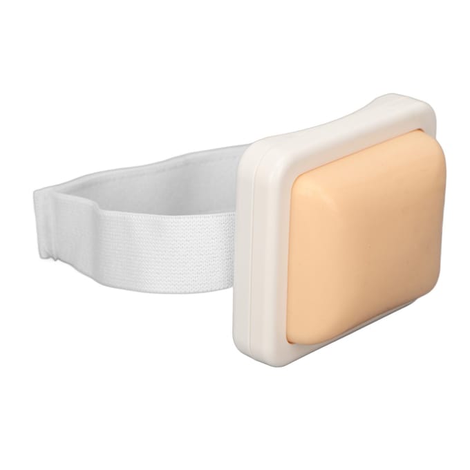 Medische Injectietraining Pad Draagbaar met Elastische Band Simulatie Intramusculaire Injectie Oefenpad white