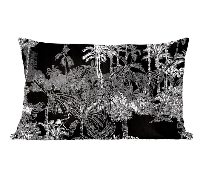 Sierkussens - Kussentjes Woonkamer - 60x40 cm - Palm - Jungle - Tropical