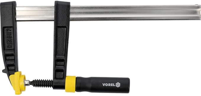 Vorel Serie - Professionele Houtklem - 120x300mm - Ergonomisch - Versterkte Constructie