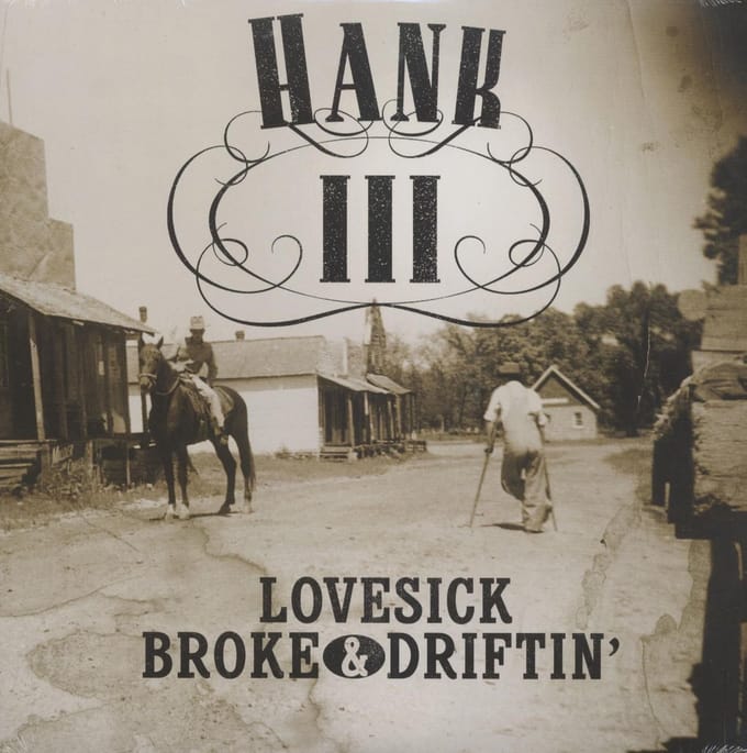 Hank Williams III - Lovesick, Broke & Driftin' (2 LP) (Coloured Vinyl)