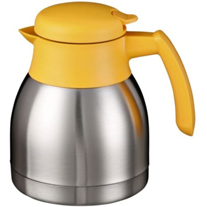 Bravilor Bonamat | Thermoskan | RVS / Geel | 1 Liter