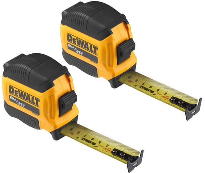 DeWalt DWHT38127-9 - Meetlint - 8m - Mylar Coating - ABS Behuizing