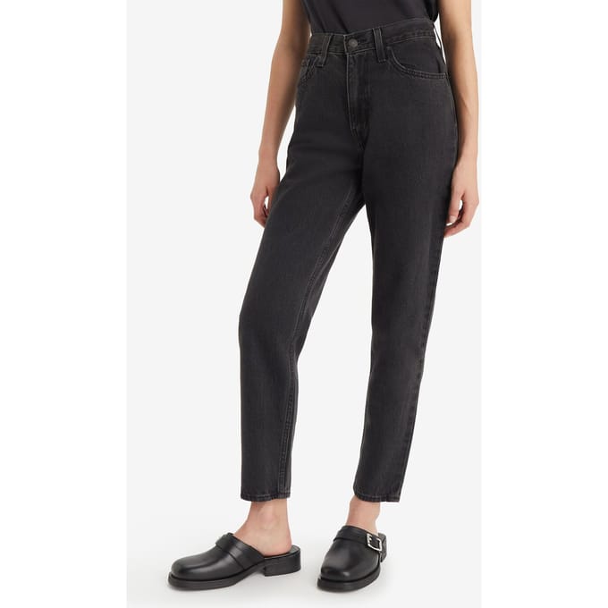 Mom fit jeans in 5-pocketmodel