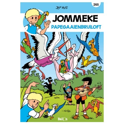 Papegaaienbruiloft - Jommeke Strip - Jef Nys