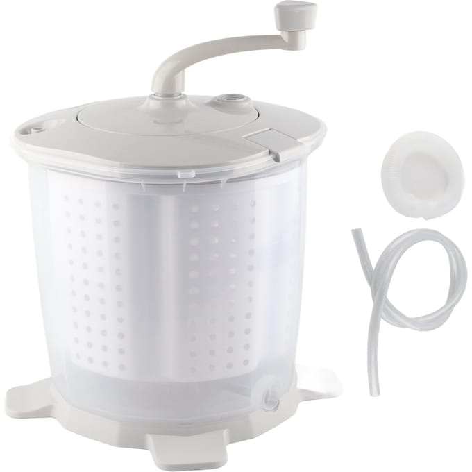 Mini draagbare handmatige wasmachine, ondergoedwasmachine voor thuis, slaapzaal, grijs gray