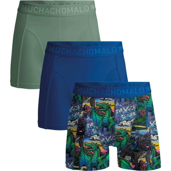 Muchachomalo Jongens Boxershorts - 3 Pack - Boys Onderbroeken