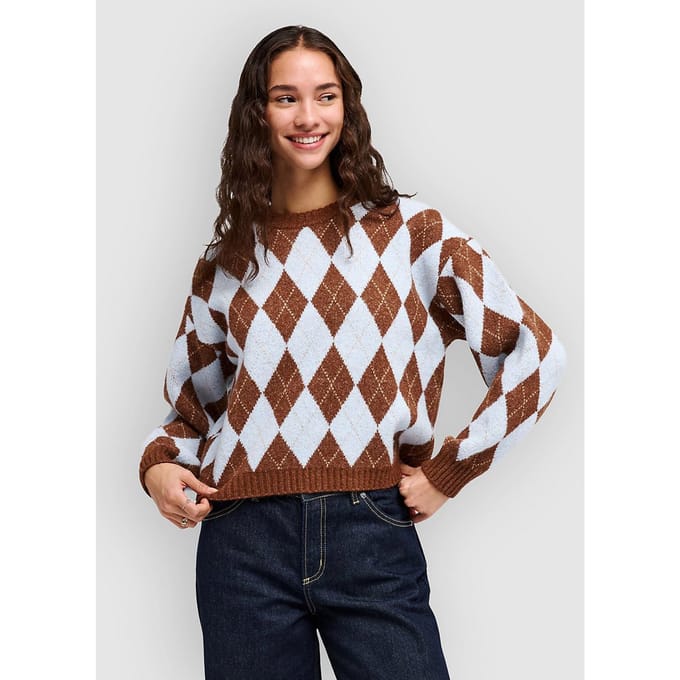 RVCA Prep Sweater bruin