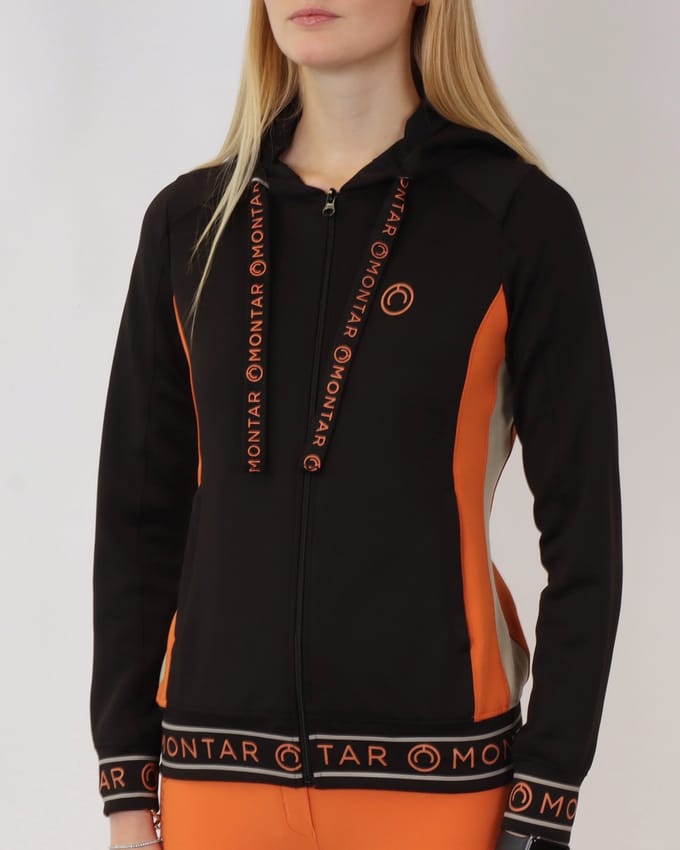 Montar SS'24 Vest Alia Viv-Zwart-S