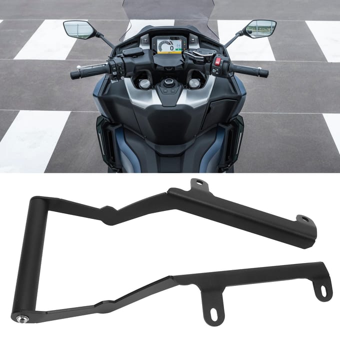 Motor GPS Smartphone Houder Navigatie Beugel Kit Vervanging voor FORZANSS 750 2021?2022 black