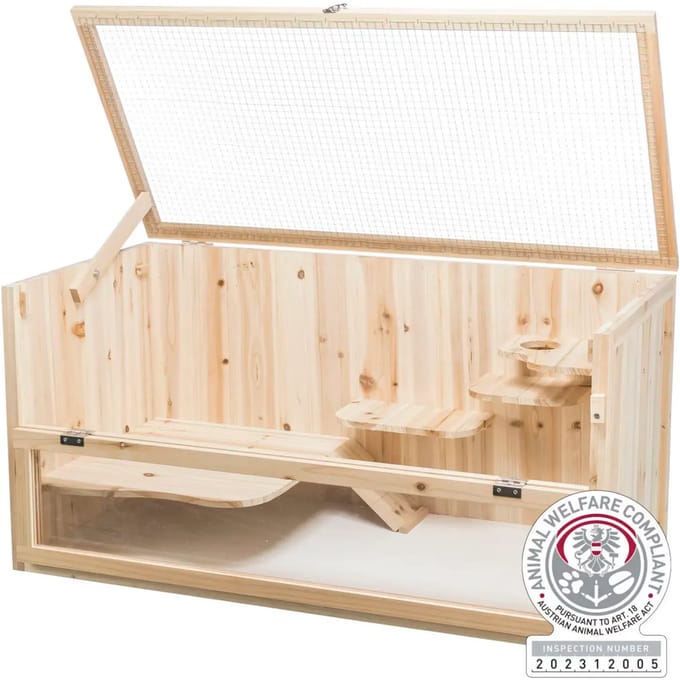 Houten kooi voor knaagdieren Trixie