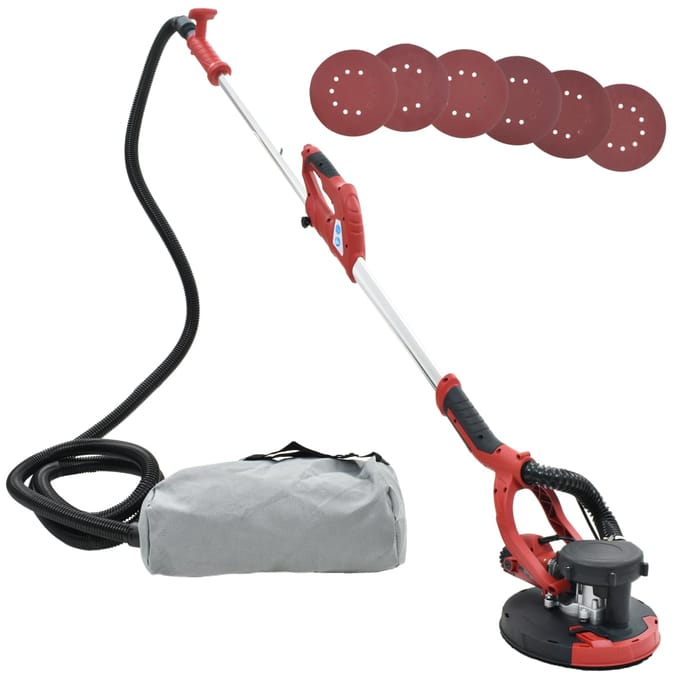 vidaXL - Wand- - en - plafondschuurmachine - met - afzuigfunctie - 750 - W