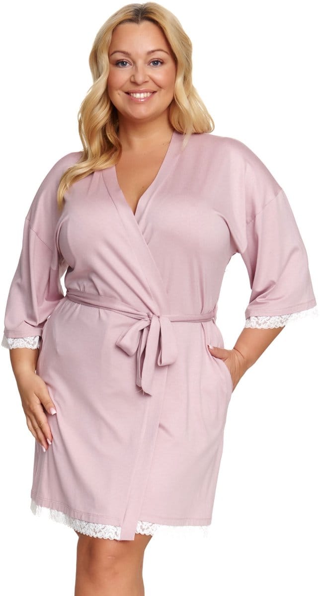 Doctor Nap Badjas Viscose Papaya SWW.7155 40 / L