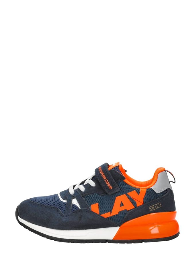 Replay Shoot Jr8 Lage sneakers - Jongens - Blauw - Maat 33