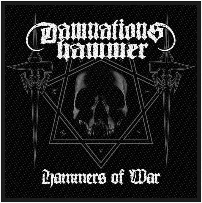 Damnation's Hammer - Hammer Of War Patch - Zwart