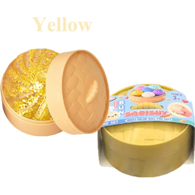 Nieuw Flash Dumpling Squishy Speelgoed, Langzame Terugslag Zachte Knijpbare Stressbal, Decompressie Fidget Speelgoed