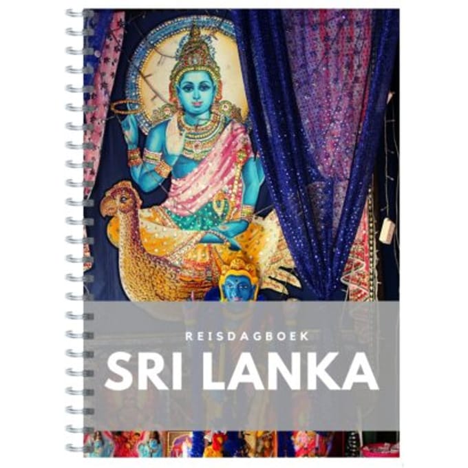 Reisdagboek Sri Lanka - schrijf je eigen reisboek