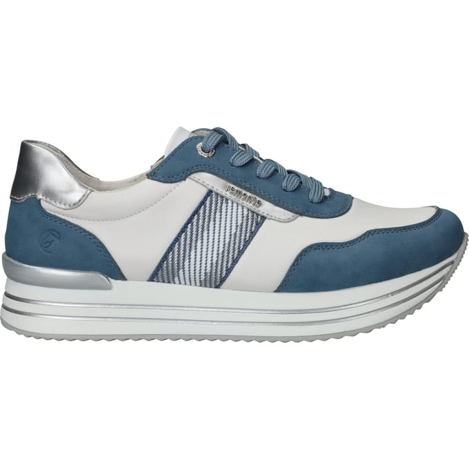 Remonte Sneakers blauw Synthetisch - Maat 43