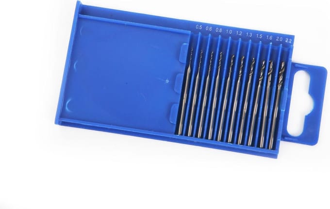 HBM 10 Delige HSS Borenset 0,5 - 2,2mm