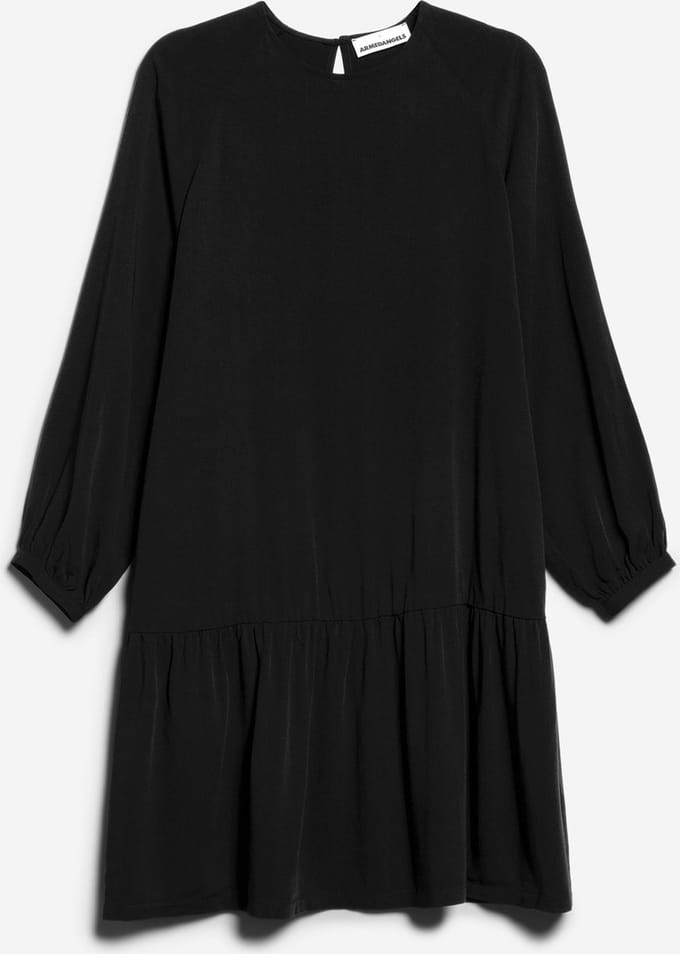 ARMEDANGELS Aninaa Dames Jurk - Zwart - Maat L